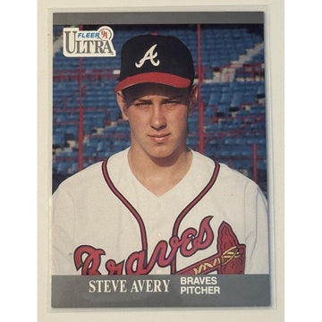 1991 Fleer Ultra Baseball Steve Avery* MLB Atlanta Braves #1 Near Mint or Better