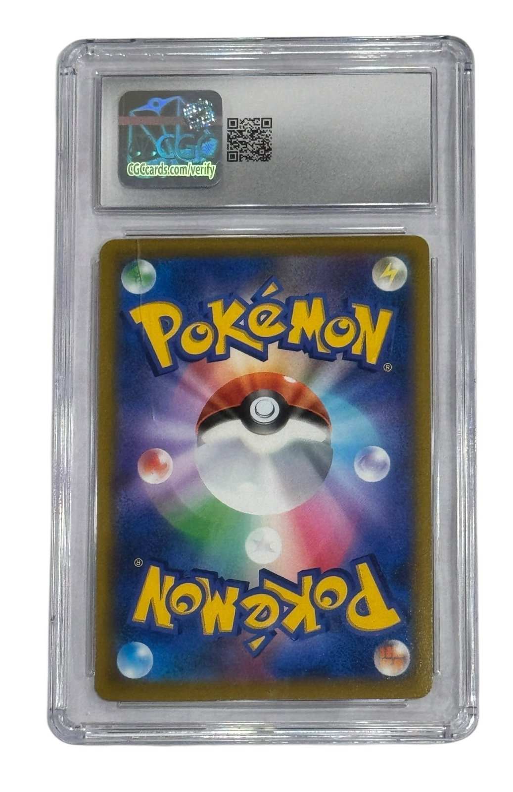 Pikachu VMAX 2021 Japanese VMAX Climax CGC 9.5 Mint holo card secure case