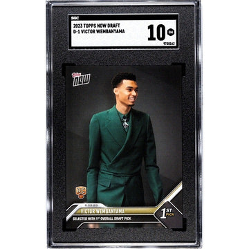 Victor  Wembanyama RC 2023 Topps NOW Exclusive Card # D-1  NBA San Antonio Spurs