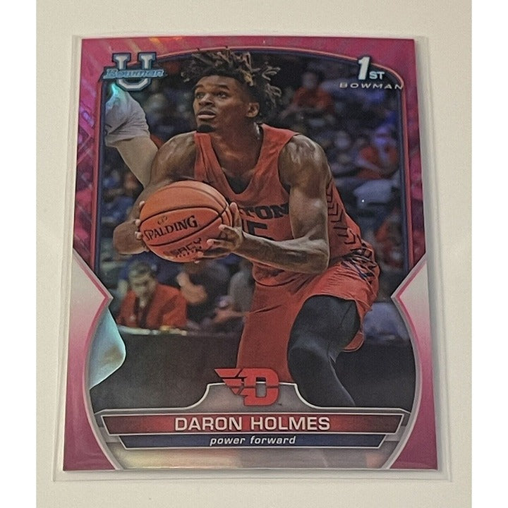 2022-23 Bowman University Chrome DaRon Holmes RC 1st Bowman 83 Dayton Basketball