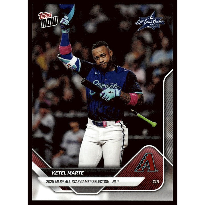 2025 Topps Now #ASG-KM Ketel Marte Limited Edition - National vs American League