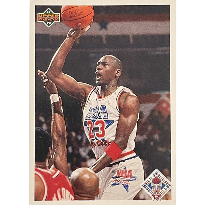 Michael Jordan* 1991 Upper Deck All-Star Weekend #48 - Chicago Bulls Basketball*