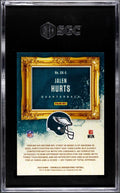 2020 Panini Chronicles Jalen Hurts Rookie Gridiron Kings NFL Philadelphia Eagles SGC 9 card