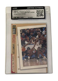 Iconic 1996-97 Collectors Choice card 366 Gary Payton vs Michael Jordan CGC certified authentic
