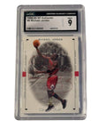 1998-99 UD SP Authentic Michael Jordan #8 Chicago Bulls CGC 9 Mint basketball card in protective slab