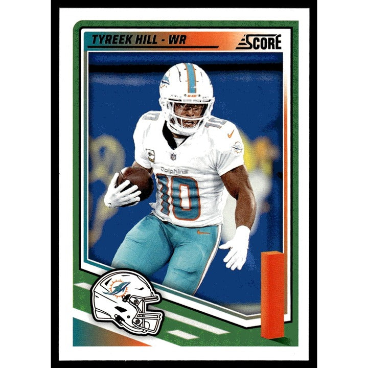 2025 NFL SCORE Panini Football Card Tyreek Hill Miami Dolphins 106