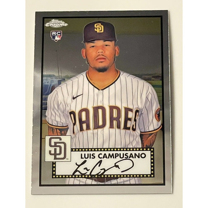 2021 Topps Chrome Platinum - LUIS CAMPUSANO Rookie Card #83 - MLB SD Padres MINT