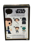 Funko Pop Pin Star Wars Han Solo enamel collectible packaging back view