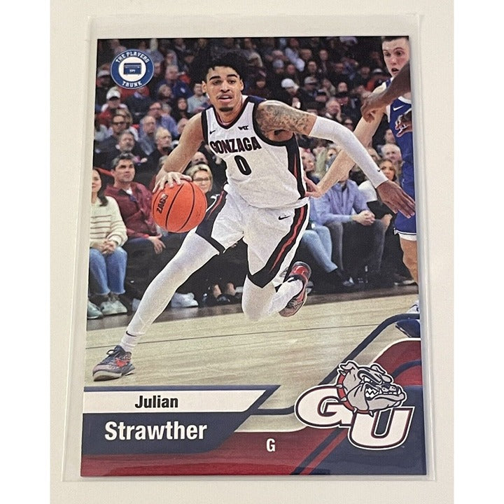 Julian Strawther 2022 Campus Collection Players Trunk Card NCAA Gonzaga/Nuggets*