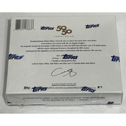 50/50 Shohei Ohtani - 2024 Topps NOW 10 Pack Box - Factory Sealed MLB LA Dodgers