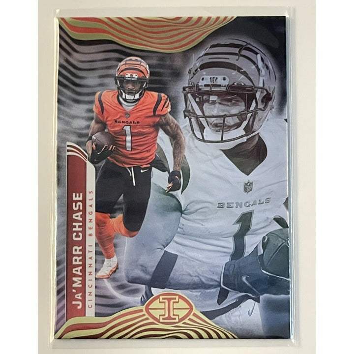 2022 Panoni Ja'Maar Chase Illusions Card Cincinnati Bengals NFL Pro-Bowler #19