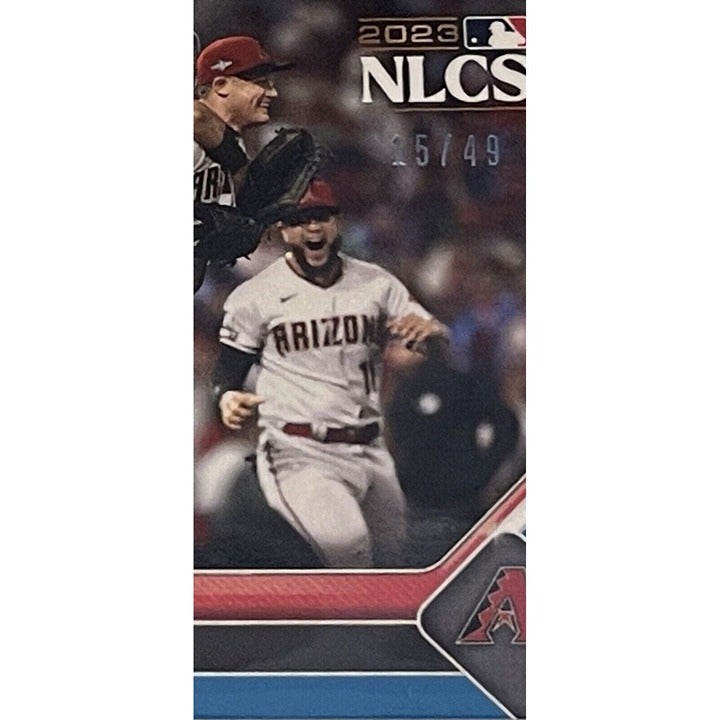 Arizona Diamondbacks 25/49 Advance World Series 2023 MLB TOPPS NOW - Card #1044*