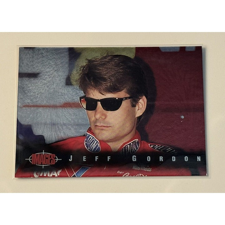 1995 Classic Finish Line Jeff Gordon 95 Silver Card #72 Dupont #24 - Winston Cup
