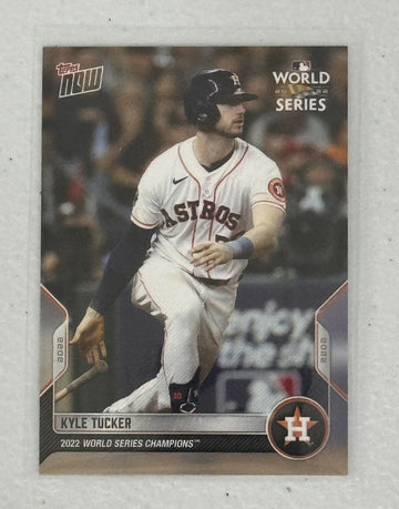 2022 Topps Now - Kyle Tucker - World Series Champions Set Card WS-12 MLB Astros*