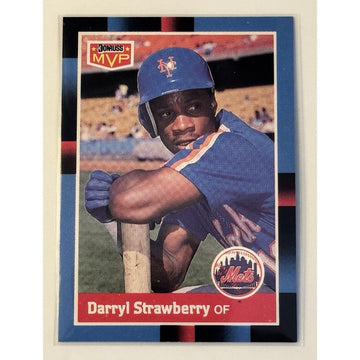 1989 Donruss DARRYL STRAWBERRY MVP Card MLB NY Mets Baseball #BC-20 INSERT MINT!