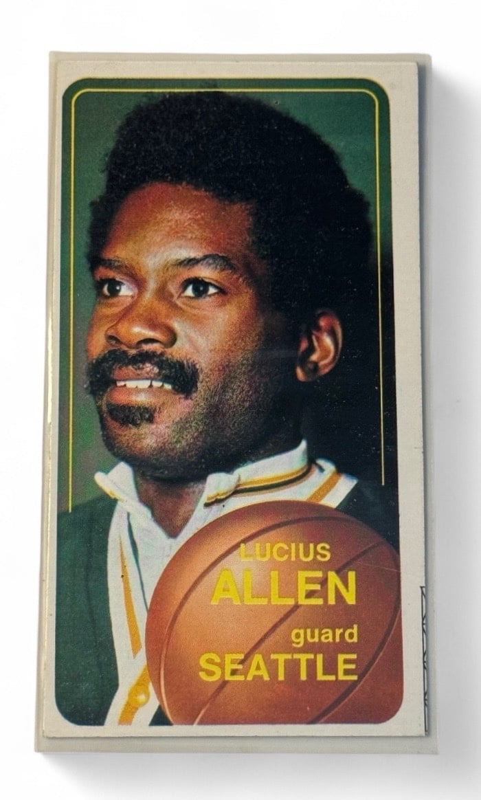 1970-71 Topps Lucius AllenTallboy Vintage Card #31 NBA Seattle Supersonics MINT!