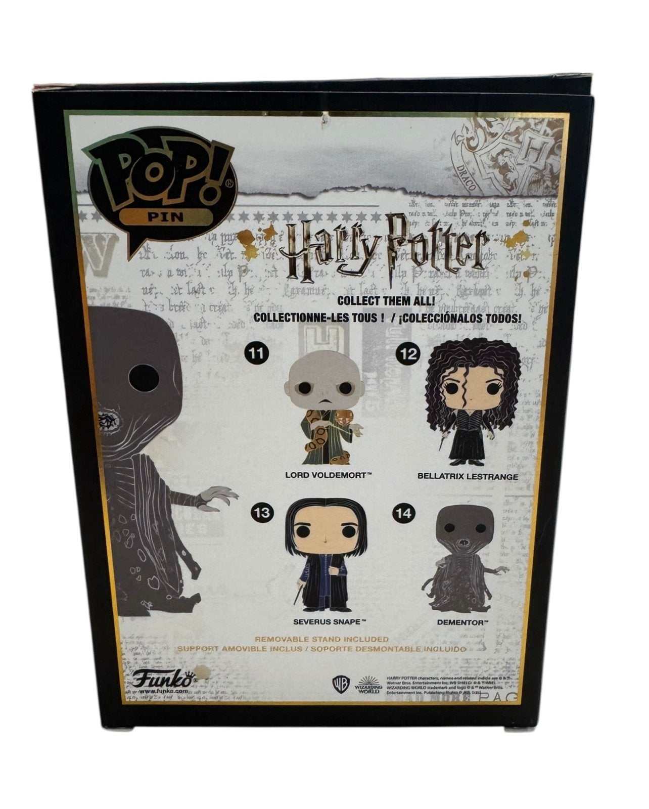 Funko Pop Pin Dementor #14 Harry Potter collectible enamel pin sealed box
