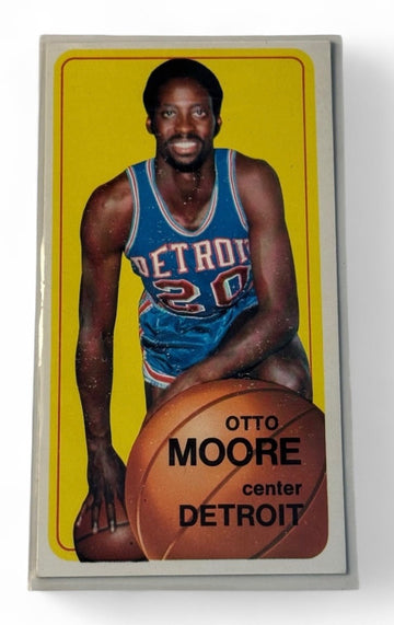 1970-71Topps OttoMoore Tallboy Vintage BasketballCard #9NBA Detroit PistonsSharp