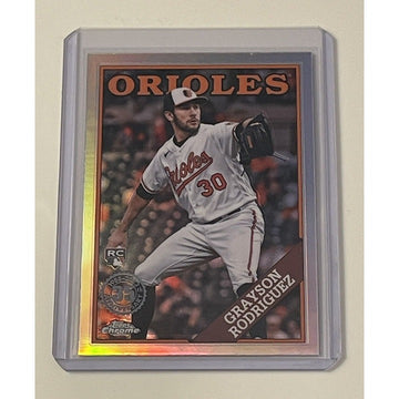 Grayson Rodriguez RC 2023 Topps Chrome Update 35th Ann. - Refractor 88CU-10 MLB*