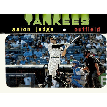 2020 Topps Heritage Aaron Judge Aaron Judge MLB AL Champs* New York Yankees #395