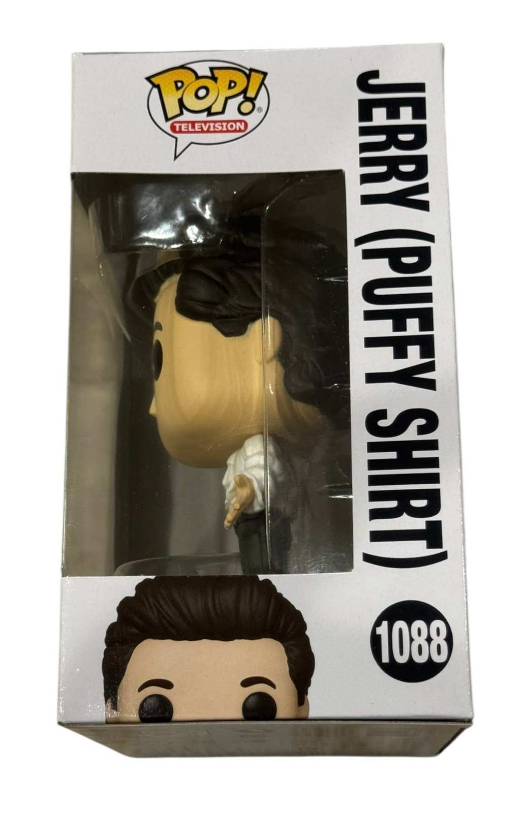 Jerry Seinfeld Puffy Shirt Funko Pop vinyl figure in box number 1088 from Seinfeld TV show