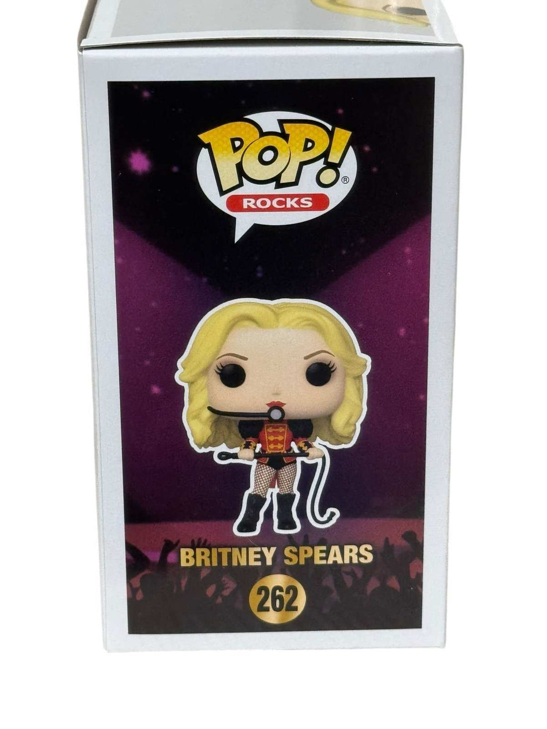 Funko Pop Britney Spears vinyl figure in Circus outfit #262 in display box