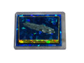Rebel Cruiser Return of the Jedi Star Wars blue cracked ice foil collectible card with strong refractor shine and clean edges