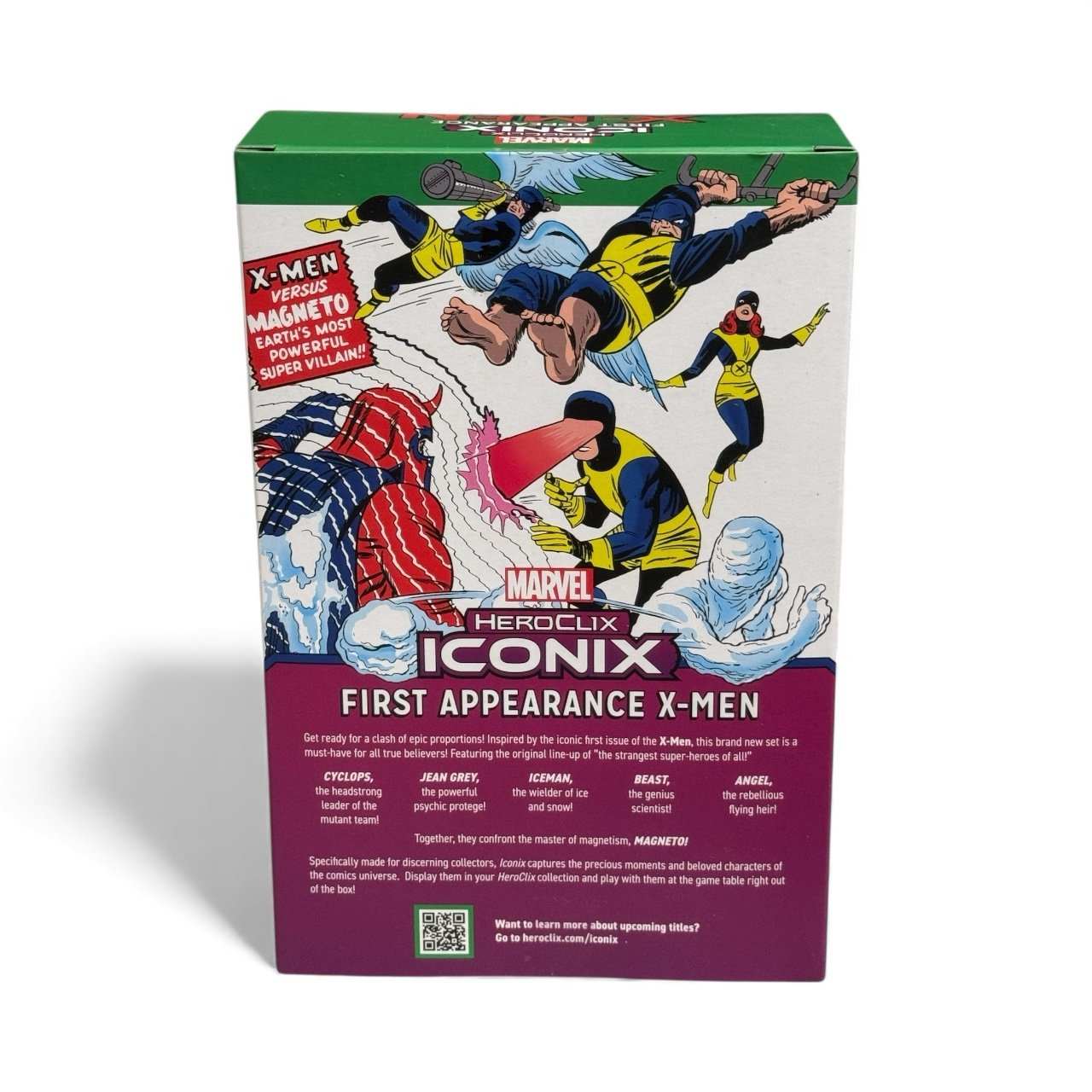 Marvel HeroClix ICONIX First Appearance X-Men sealed collectible set with Magneto and original X-Men characters
