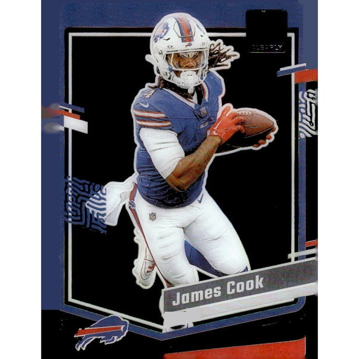 James Cook* - 2023 Donruss CLEAR Series - NFL AFC Buffalo Bills Football Card #6