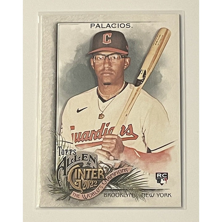 2022 Topps Allen & Ginter's Richie Palacios* RC MLB Guardians Rookie Card #285