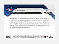 2024 Topps Now Shane Bieber Toronto Blue Jays World Series Game 4 win baseball card