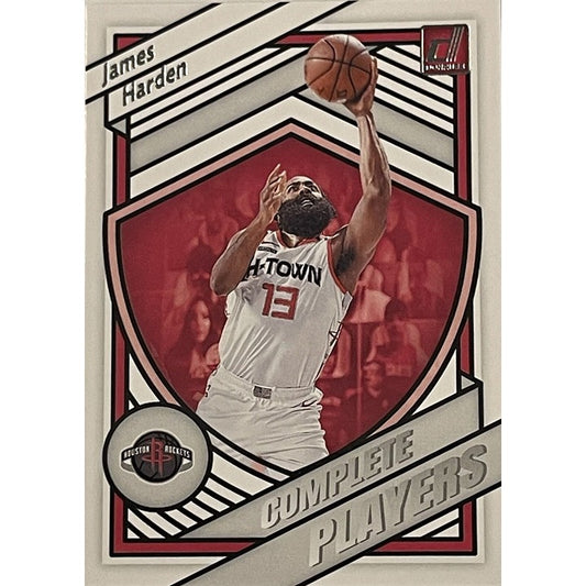 JAMES HARDEN Panini Donruss 2020-21 N4 NBA Complete Players Card #8 Rocket/76ers