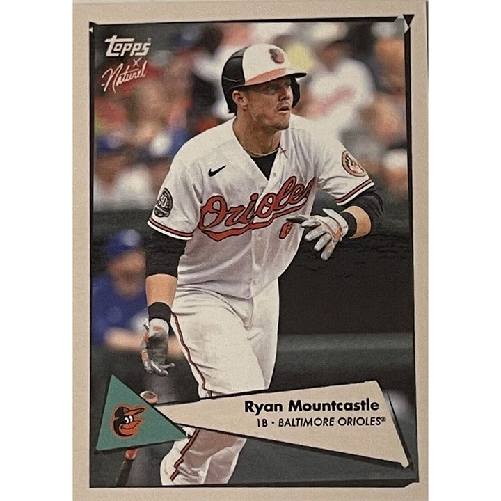 2022 Topps X Naturel 1952 #29 Ryan Mountcastle Collector’s Foil Parallel Orioles