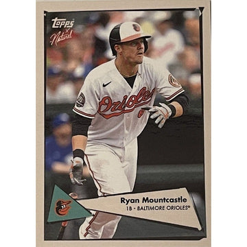 2022 Topps X Naturel 1952 #29 Ryan Mountcastle Collector’s Foil Parallel Orioles