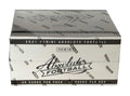 Sealed 2021 Panini Absolute Football retail box with 12 packs of NFL cards