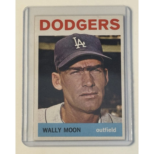 1964 Topps #353 Wally Moon - MLB Los Angeles Dodgers - VG-Very Good-EX-Excellent