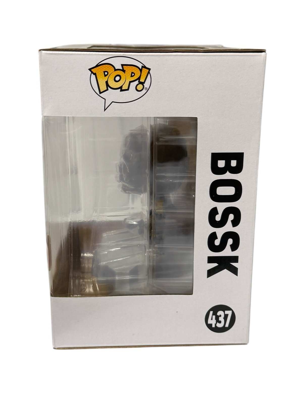 Funko Pop Star Wars Bossk 437 collectible figure in box from Bounty Hunters GameStop exclusive