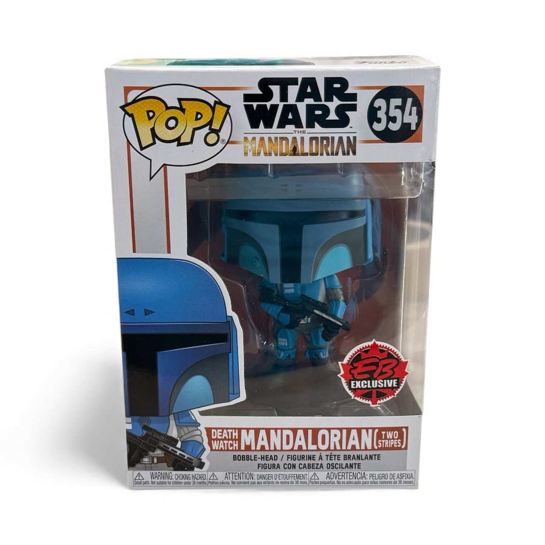 Death Watch Mandalorian Funko Pop #354 EB Exclusive sealed Star Wars collectible figure