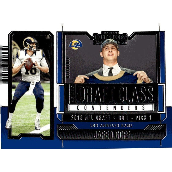 2023 Panini Contenders Jared Goff* - NFL Rams/Lion Historic Draft Class #HDC-JG