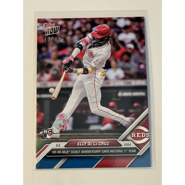 13/49 Elly De La Cruz 2024 MLB TOPPS NOW Card 268 HISTORIC 1st YEAR LOW POP 5303