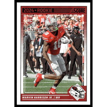 Marvin Harrison Jr. RC - 2024 Score Football #305 - Green Arizona Cardinals Mint