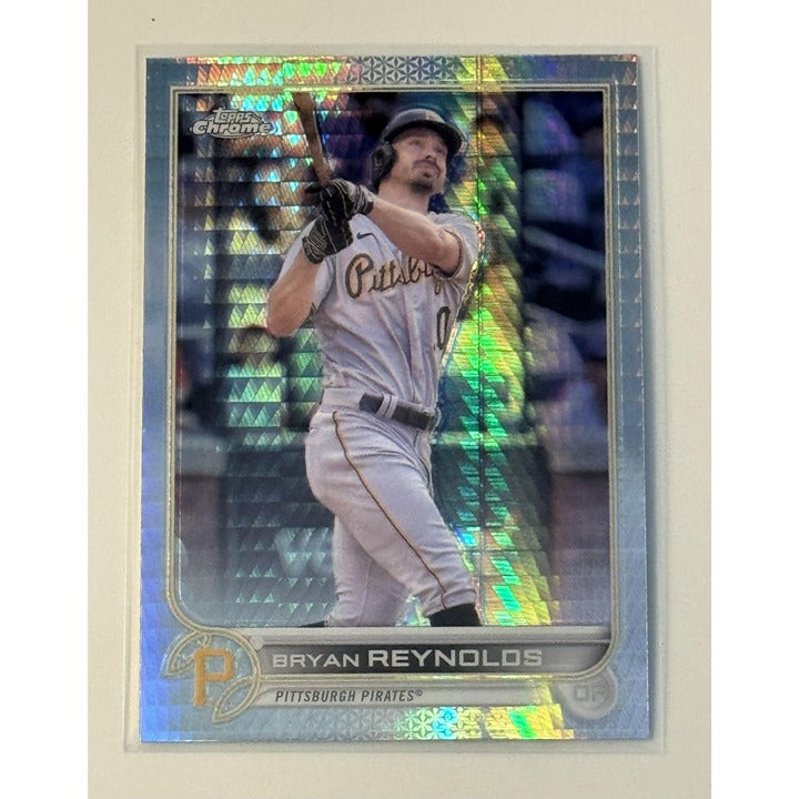 2022 Topps Chrome #530 Bryan Reynolds MLB New York Mets Green Foilboard #/499