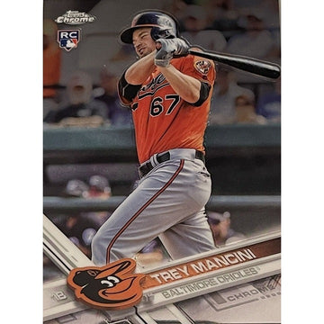 2017 Topps Chrome Trey Mancini* RC CARD #47 MLB Houston ASTROS/ORIOLES WS CHAMPS