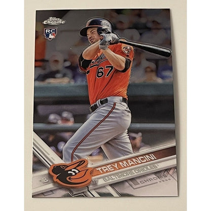 2017 Topps Chrome Trey Mancini* RC CARD #47 MLB Houston ASTROS/ORIOLES WS CHAMPS