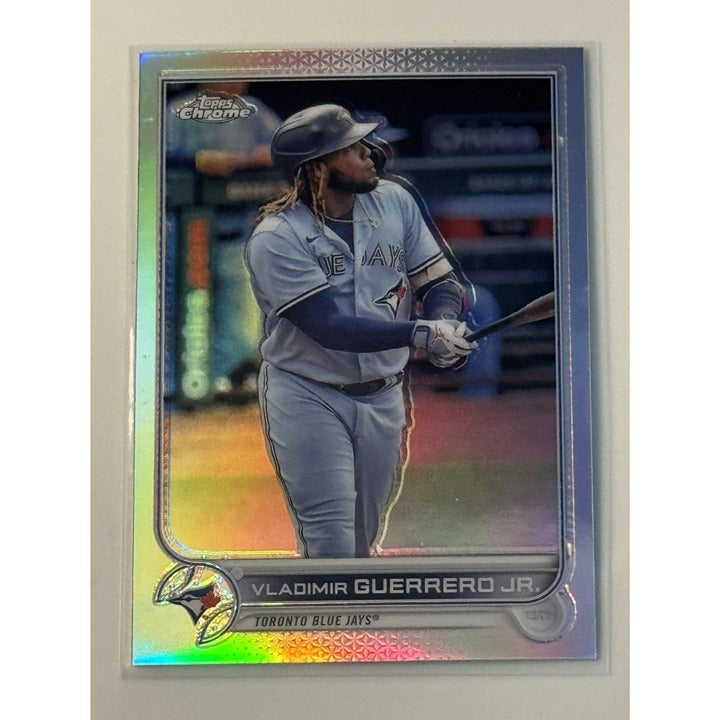 2022 Topps #300 Vladimir Guerrero Jr. Refractor MLB Toronto Blue Jays Near Mint!