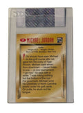1997 Sports Illustrated for Kids April Fool Michael Jordan golfer card CGC certified in protective case