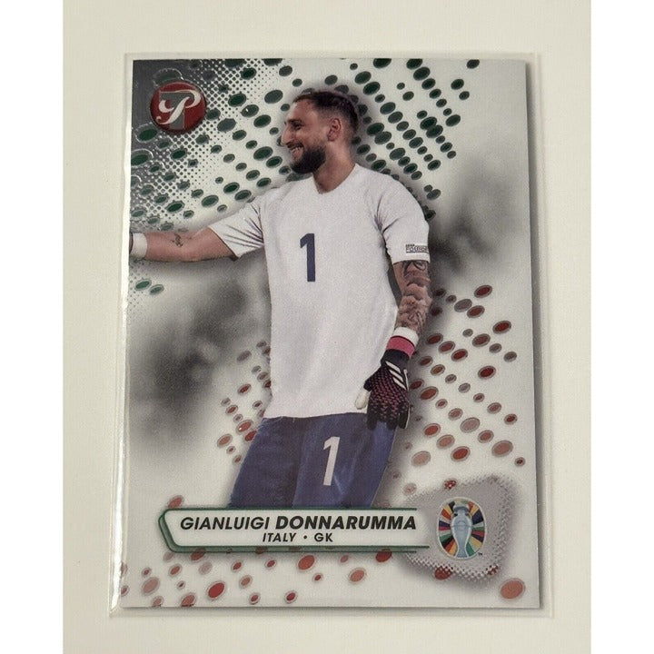 2023-24 Topps Pristine UEFA Road To Euro Gianluigi Donnarumma - Futbol Card #95