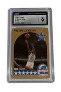 1990-91 Hoops Michael Jordan All-Star basketball card CSG 9 Mint in protective case