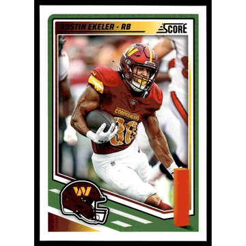 2025 NFL SCORE Panini Football Card - Austin Ekeler* Commanders 203 - Near Mint!