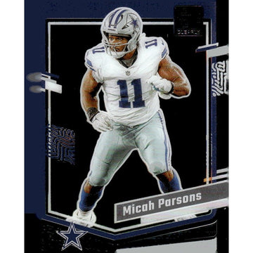 2023 Panini Donruss Clearly Micah Parsons Football Card #15 - NFL Dallas Cowboys
